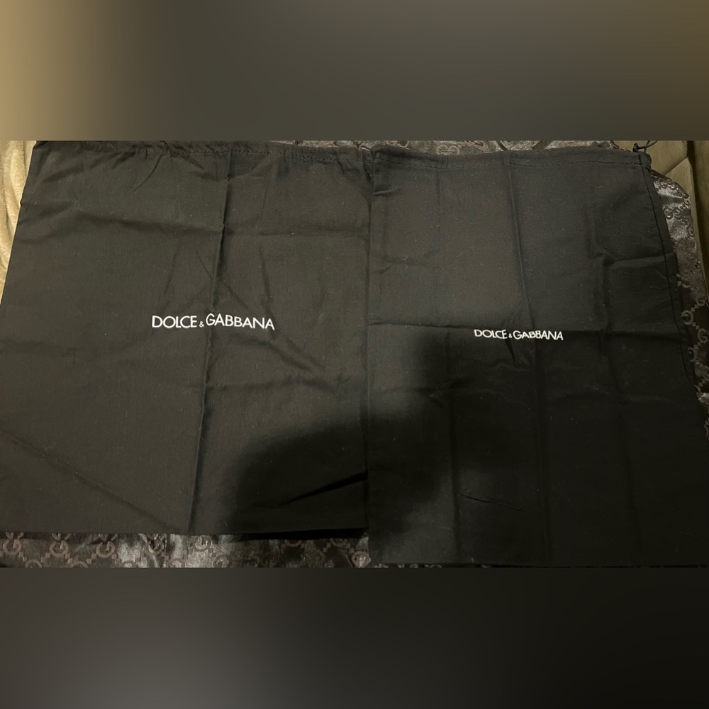 [2] DOLCE & GABBANA DUST BAGS